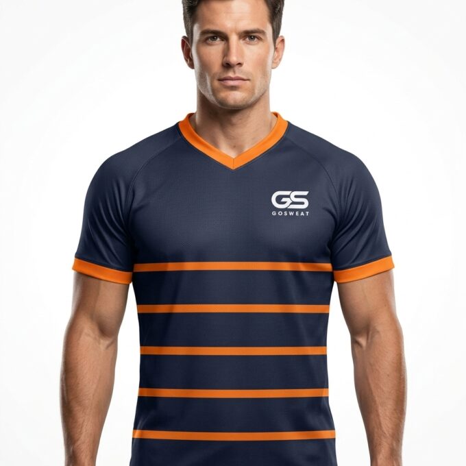 Grey College V-Neck Rugby Jersey